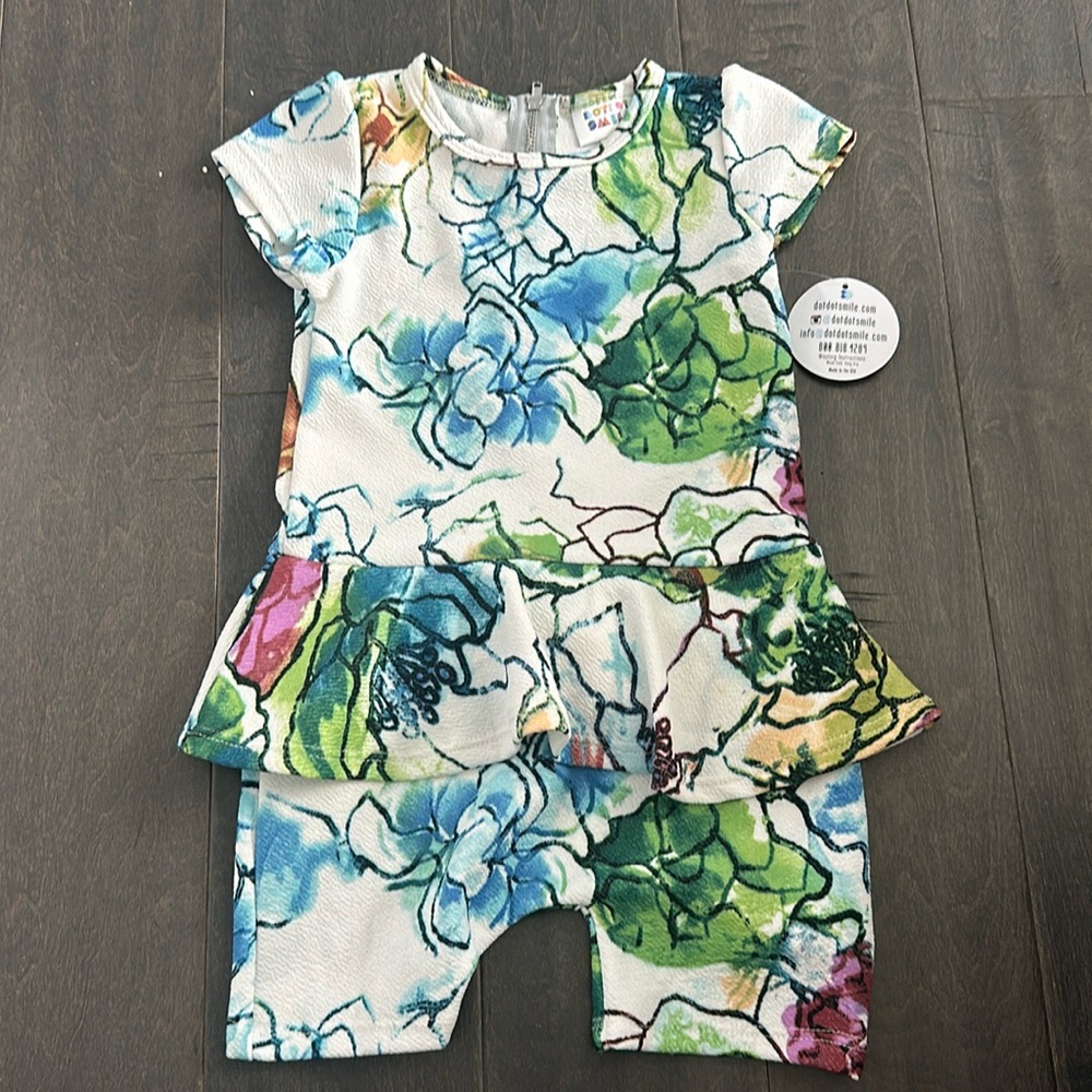 Dot Dot Smile Romper